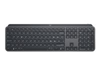 Logitech MX Keys - tangentbord - QWERTY - italiensk - grafit Inmatningsenhet 920-009409