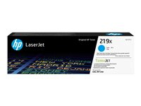 HP 219X - Lång livslängd - cyan - original - LaserJet - tonerkassett (W2191X) W2191X