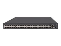 HPE FlexNetwork 5130-48G-PoE+-2SFP+-2XGT (370W) EI - switch - 48 portar - Administrerad - rackmonterbar JG941A