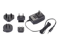 Black Box Wallmount Power Supply with International Clip - strömadapter - 6 Watt PS1002-R2