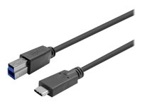 VivoLink - USB typ C-kabel - 24 pin USB-C till USB Type B - 12.5 m PROUSBCBMM12.5