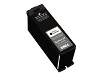 Dell Series 24 Single Use Black Cartridge - Lång livslängd - svart - original - bläckpatron X768N