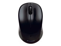 Verbatim Wireless Mouse GO NANO - mus - RF - svart 49042