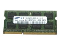 HP - DDR3 - modul - 1 GB - SO DIMM 204-pin - 1066 MHz / PC3-8500 - ej buffrad 580016-001