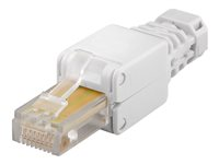 MicroConnect nätverkskontakt - vit KON519TL