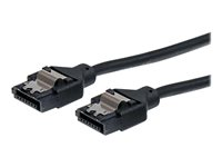 StarTech.com 18in Latching Round SATA Cable - 18 SATA Cable - 18 round SATA Cable - 18 latching SATA Cable (LSATARND18) - SATA-kabel - 45.7 cm LSATARND18