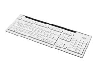 Fujitsu KB520 - tangentbord - Turkiska 'F' - marmorgrå S26381-K520-L190