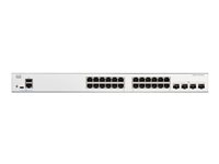 Cisco Catalyst 1200-24T-4X - switch - 24 portar - smart - rackmonterbar C1200-24T-4X