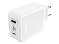 Hama Prime Line strömadapter - USB, 24 pin USB-C - 42 Watt 183320