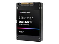 WD Ultrastar DC SN655 WUS5EC0C1ESP7Y3 - SSD - datacenter - 61.44 TB - U.3 PCIe 4.0 (NVMe) 0TS2510