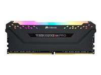 CORSAIR Vengeance RGB PRO - DDR4 - modul - 16 GB - DIMM 288-pin - 3600 MHz / PC4-28800 - ej buffrad CMW16GX4M1Z3600C18