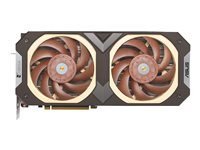 ASUS GeForce RTX 4080 16GB Noctua - OC Edition - grafikkort - GeForce RTX 4080 - 16 GB RTX4080-O16G-NOCTUA