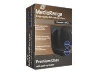 MediaRange Retail pack 6er-DVD-Box - lagring - DVD-fodral BOX35-6