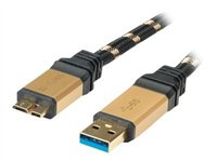 Roline Gold - USB-kabel - USB typ A till Micro-USB typ B - 2 m 11.02.8879