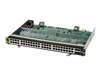 HPE Aruba 6400 48-port HPE Smart Rate 1/2.5/5GbE Class 6 PoE and 4-port SFP56 v2 Module - switch - 48 portar - rackmonterbar R0X41C