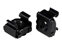 StarTech.com M5 Cage Nuts - 50 Pack, Black - M5 Mounting Cage Nuts for Server Rack & Cabinet (CABCAGENUTSB) - hylsmuttrar CABCAGENUTSB