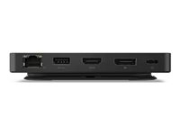 Lenovo - dockningsstation - USB-C - HDMI, DP - 1GbE 40B90100EU