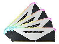 CORSAIR Vengeance RGB RT - DDR4 - sats - 32 GB: 4 x 8 GB - DIMM 288-pin - 3200 MHz / PC4-25600 - ej buffrad CMN32GX4M4Z3200C16W