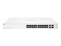 Aruba Instant On 1930 24G Class4 PoE 4SFP/SFP+ 370W Switch - switch - 28 portar - Administrerad - rackmonterbar JL684A