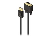 ALOGIC SmartConnect Premium Series - videoadapterkabel - DisplayPort till 15 pin D-Sub (DB-15) - 2 m DP-VGA-02-MM