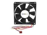 StarTech.com 80x25mm Dual Ball Bearing Computer Case Fan w/ TX3 Connector (FANBOX2) - fläktsats för system FANBOX2