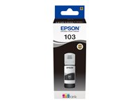 Epson 103 - svart - original - påfyllnadsbläck C13T00S14A10