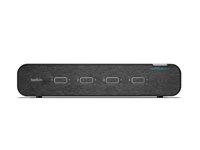 Belkin Universal Secure Dual-Head - 2:a generationen - omkopplare för tangentbord/video/mus/ljud - 4 portar - TAA-kompatibel F1DN204KVM-UN-4