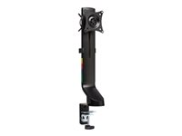 Kensington SmartFit Space-Saving Single Monitor Arm monteringssats - lutning och vridning - för Bildskärm - svart K55512WW