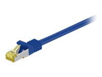 MicroConnect nätverkskabel - 50 cm - blå SFTP7005B