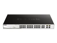 D-Link Web Smart DGS-1210-28P - switch - 24 portar - Administrerad - rackmonterbar DGS-1210-28P/E