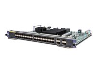 HPE FlexNetwork 10500 M2SG Module - expansionsmodul - 10 Gigabit SFP+ / SFP (mini-GBIC) x 32 + 40 Gigabit QSFP+ x 4 JH432A