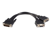 StarTech.com DMS 59 to VGA Splitter - 8in - DMS 59 to 2x VGA - Y Cable - Monitor Splitter Cable - DMS 59 Cable - DMS 59 to VGA Adapter (DMSVGAVGA1) - VGA-kabel - 20 cm DMSVGAVGA1