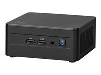 Intel Next Unit of Computing 13 Pro Kit - NUC13L3HI3 - högt chassi Core i3 i3-1315U - 0 GB - ingen HDD RNUC13L3HI30002