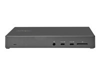 StarTech.com USB C-dockningsstation - USB Type-C dockningsstation för tre 4K-skärmar - 100 W strömförsörjning - DP 1.4 alt-läge och DSC, 2x DisplayPort 1.4/HDMI 2.0 - 6x USB (2x 10 Gbit/s) - Windows/Chrome - dockningsstation - USB-C - HDMI, 2 x DP - 1GbE DK31C2DHSPDUE