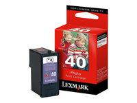 Lexmark Cartridge No. 40 - 1 - original - bläckpatron (foto) 18Y0340E