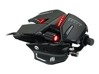 Mad Catz R.A.T.8+ - mus - USB - svart MR05DCINBL000-0