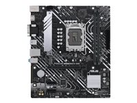 ASUS PRIME B660M-K D4 - moderkort - micro ATX - LGA1700-uttag - B660 PRIME B660M-K D4