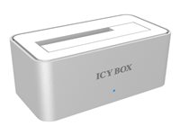 ICY BOX IB-111StU3-Wh - HDD dockningsstation - SATA 3Gb/s - USB 3.0 IB-111STU3-WH