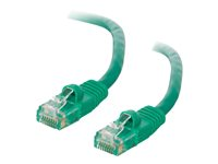 C2G Cat5e Booted Unshielded (UTP) Network Patch Cable - patch-kabel - 7 m - grön 83206