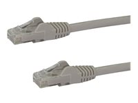 StarTech.com Cat6-patchkabel med hakfria RJ45-kontakter – 7 m, grå - patch-kabel - 7 m - grå N6PATC7MGR