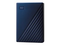 WD My Passport for Mac WDBA2F0040BBL - hårddisk - 4 TB - USB 3.2 Gen 1 WDBA2F0040BBL-WESN