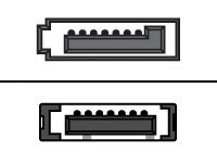 Fujitsu SATA intern till extern panel S26361-F2542-L40