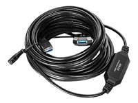 MicroConnect - USB-förlängningskabel - USB typ A till USB typ A - 10 m USB3.0AAF10A