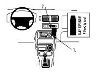 Brodit ProClip Angled mount - monteringsfäste/-n 852674