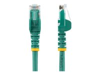 StarTech.com 15m CAT6 Ethernet Cable, 10 Gigabit Snagless RJ45 650MHz 100W PoE Patch Cord, CAT 6 10GbE UTP Network Cable w/Strain Relief, Green, Fluke Tested/Wiring is UL Certified/TIA - Category 6 - 24AWG (N6PATC15MGN) - patch-kabel - 15 m - grön N6PATC15MGN