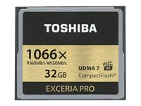 Toshiba EXCERIA PRO C501 - flash-minneskort - 32 GB - CompactFlash THN-C501G0320E6