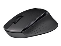 Logitech M330 SILENT PLUS - mus - 2.4 GHz - svart 910-004909