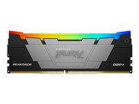 Kingston FURY Renegade RGB - DDR4 - modul - 16 GB - DIMM 288-pin - 3600 MHz / PC4-28800 - ej buffrad KF436C16RB12A/16