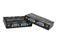 StarTech.com VGA Video Extender over Cat 5 with Audio - bildskärms/ljudförlängning ST122UTPAEU