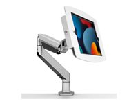 Compulocks iPad 10.2" Space Enclosure Articulating Arm Mount monteringssats - justerbar arm - för surfplatta - vit 660REACH102IPDSW